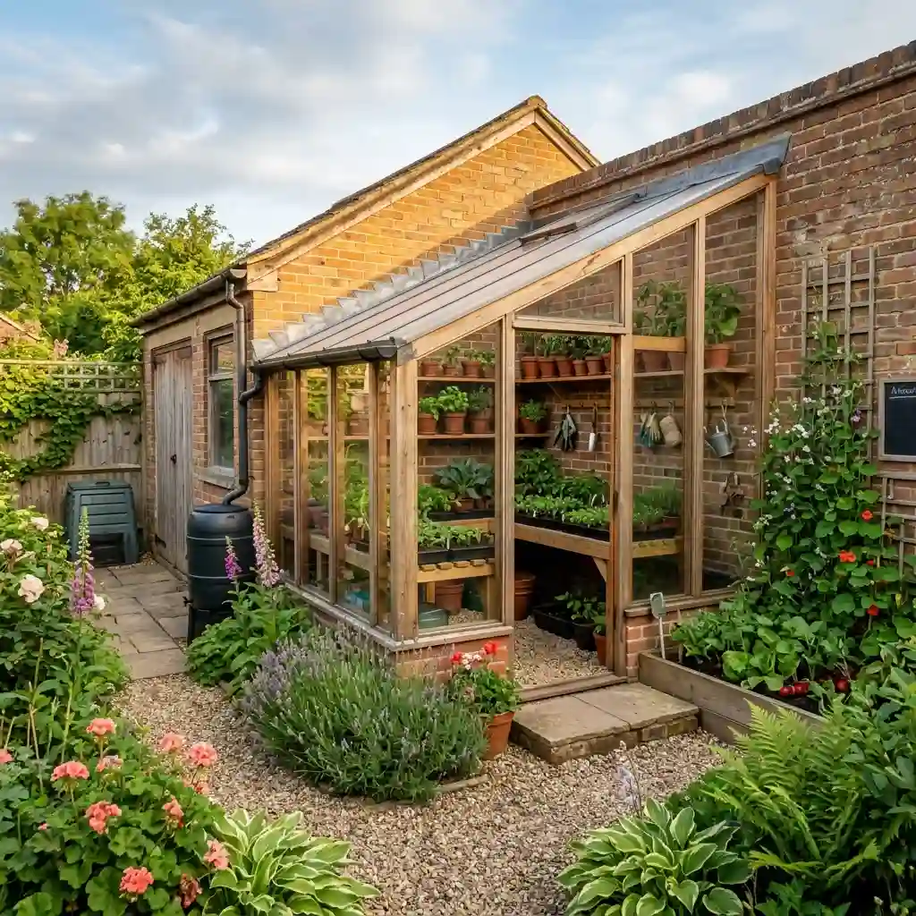 Add a Lean-To Greenhouse