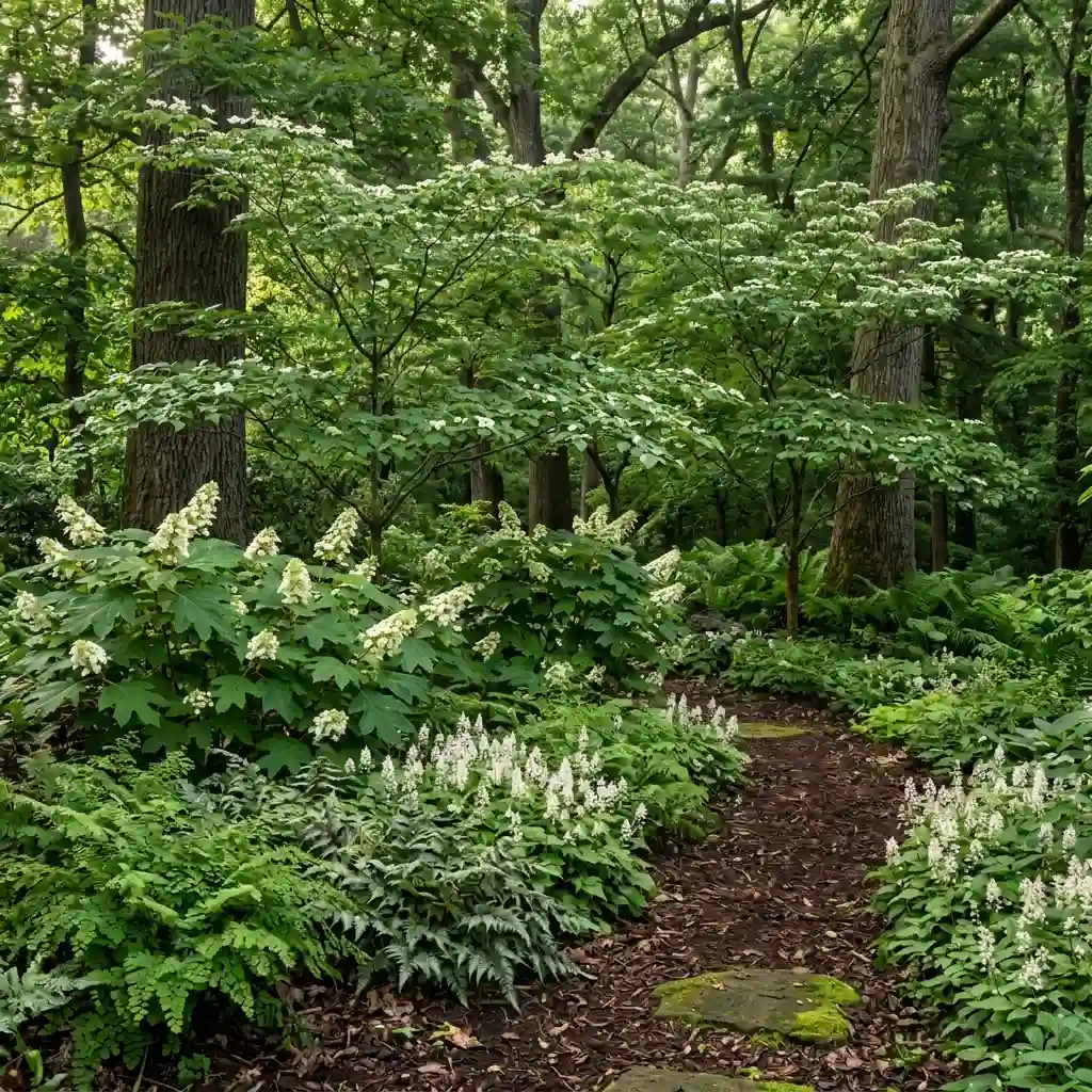 Build Layers with Trees, Shrubs, and Groundcovers