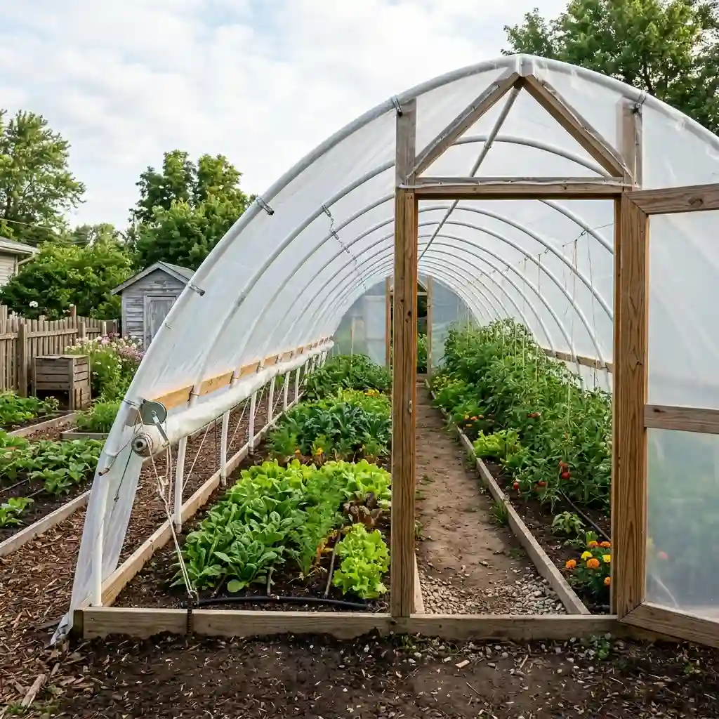 Build a Simple Hoop House