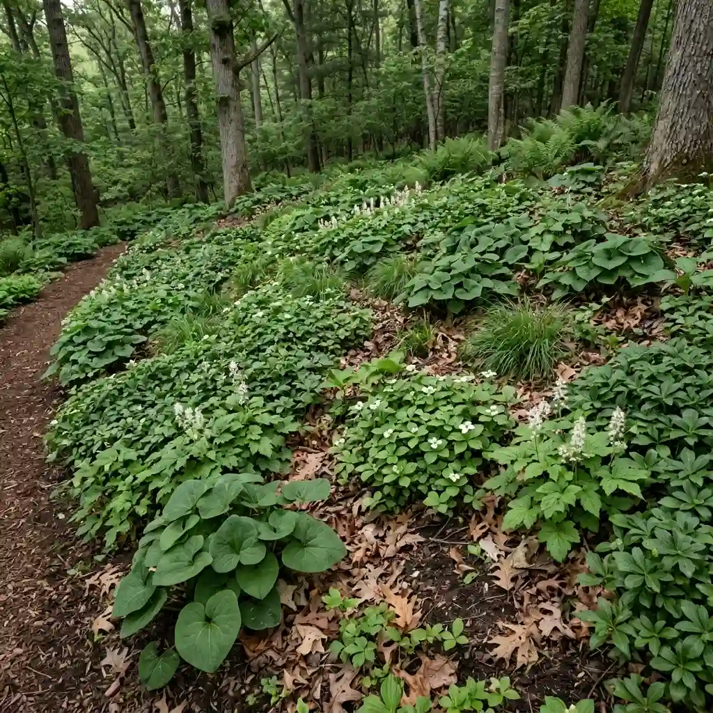 Cover Bare Soil with Woodland Groundcovers