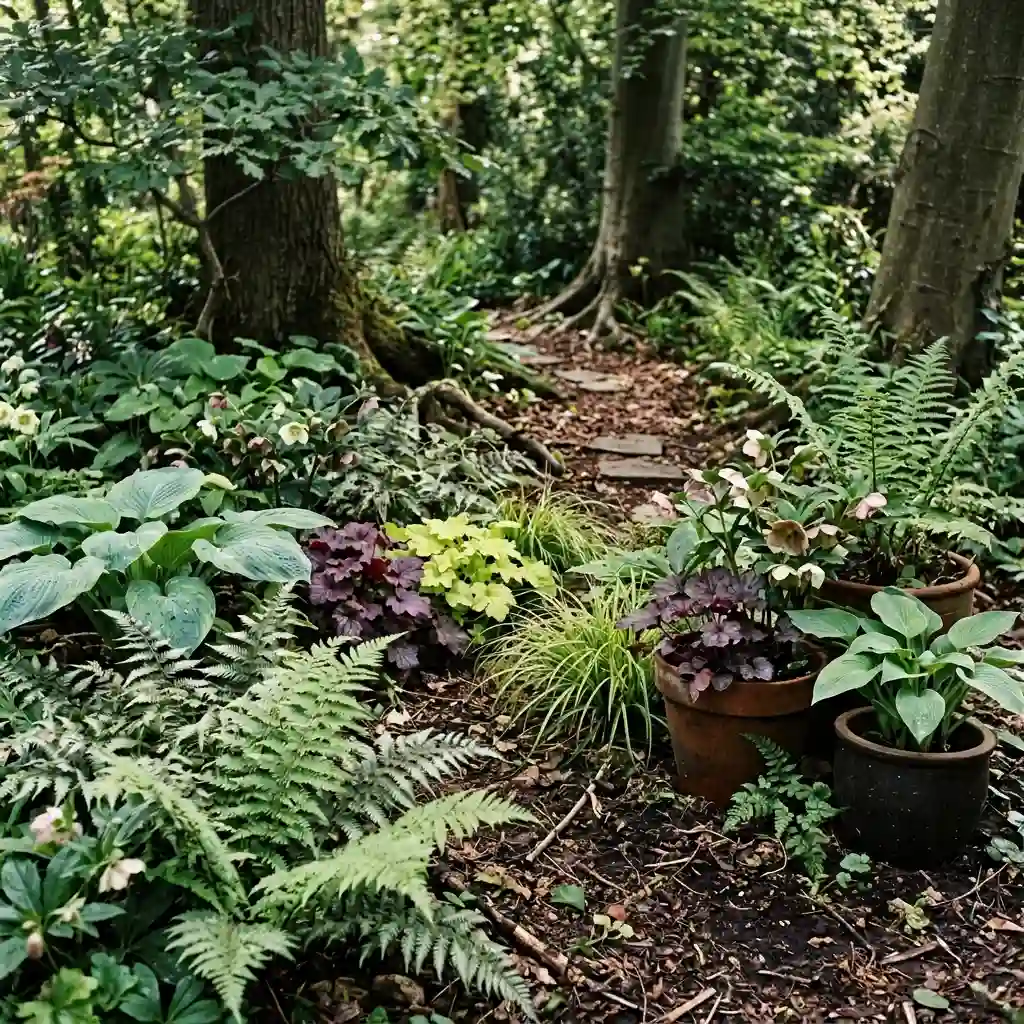 Create a Woodland Feel With Ferns and Foliage