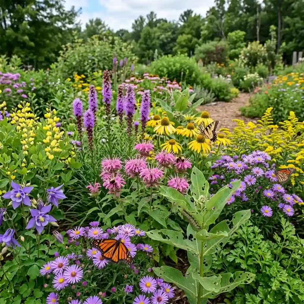 Feed Pollinators From Spring Through Fall