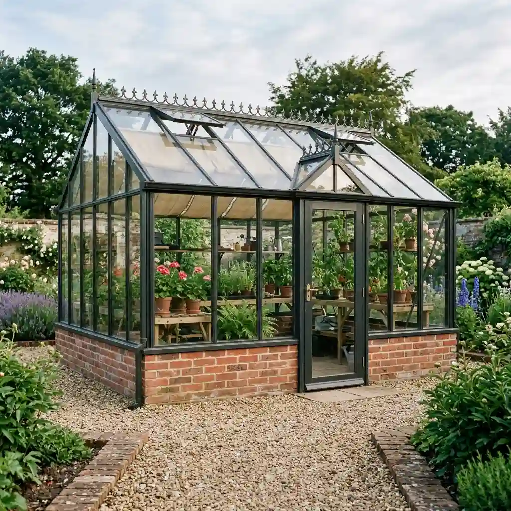 Install a Classic Glass Greenhouse