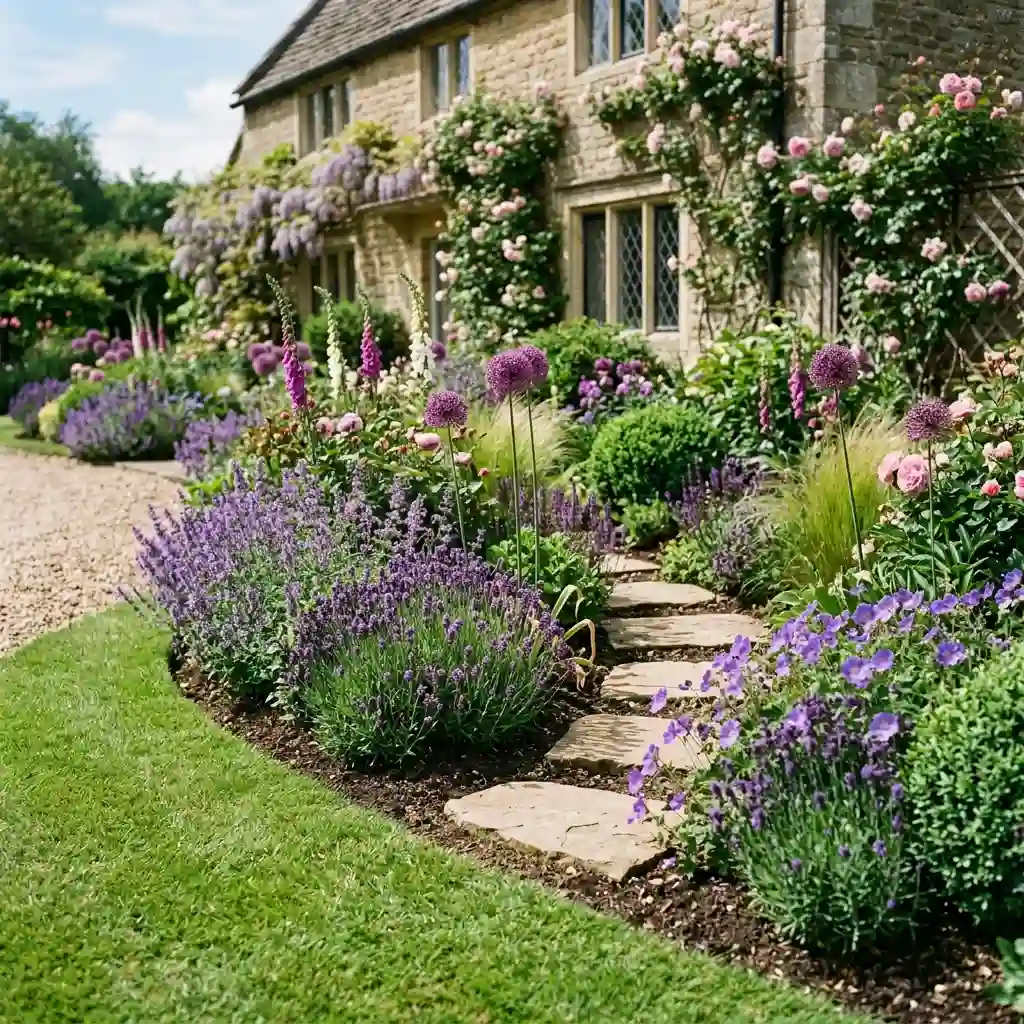 Hide an Empty Fence Corner With Layered Plants