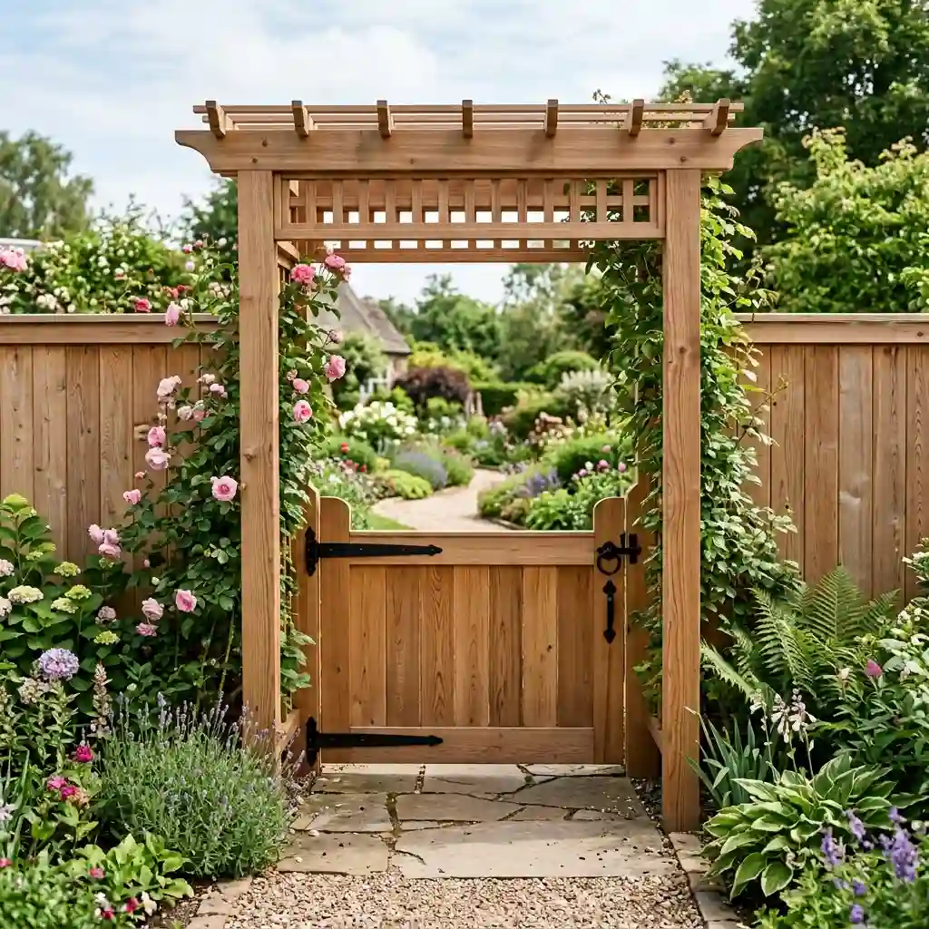 Match a Gate Arbor to Your Fence
