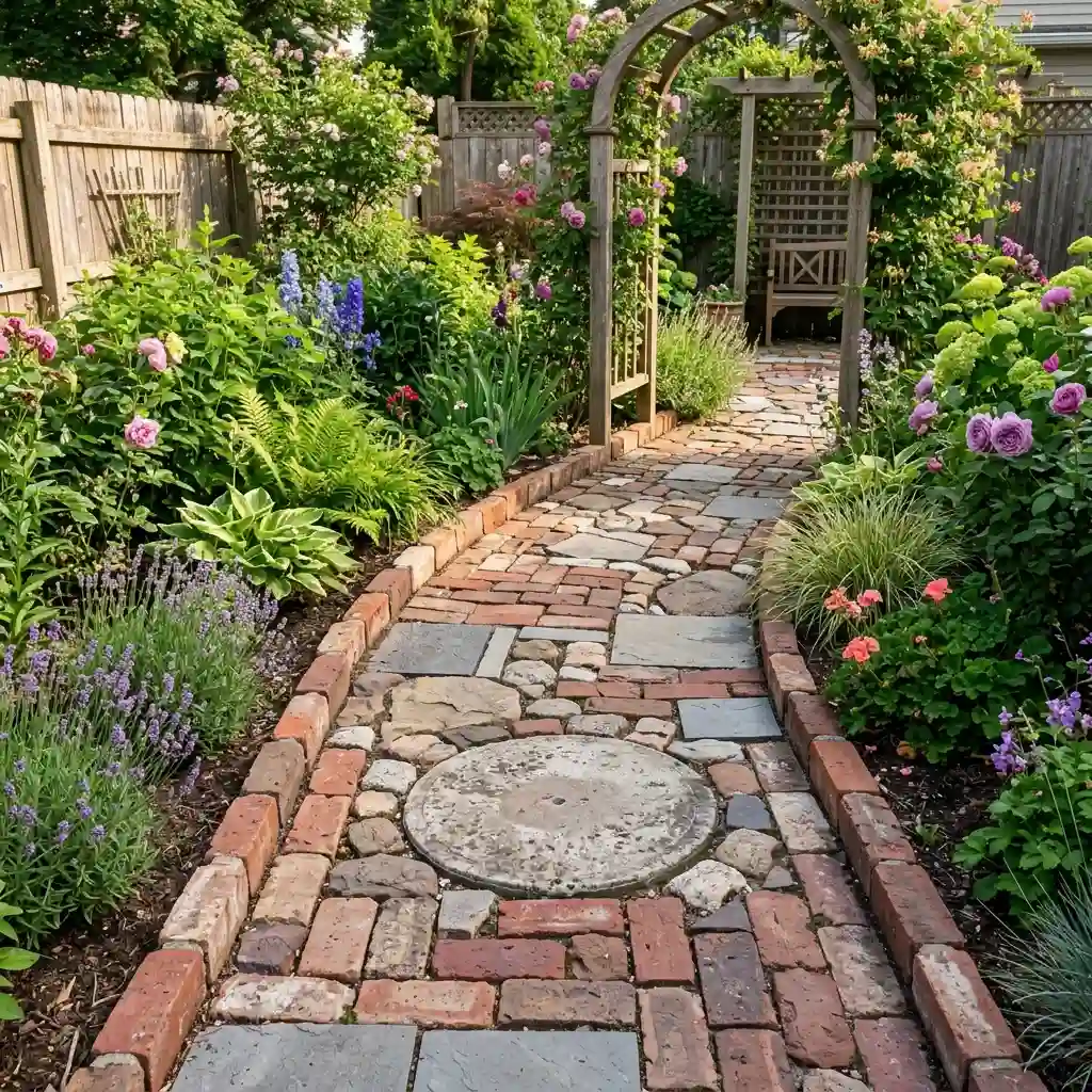 Reuse Good Materials Already in Your Yard