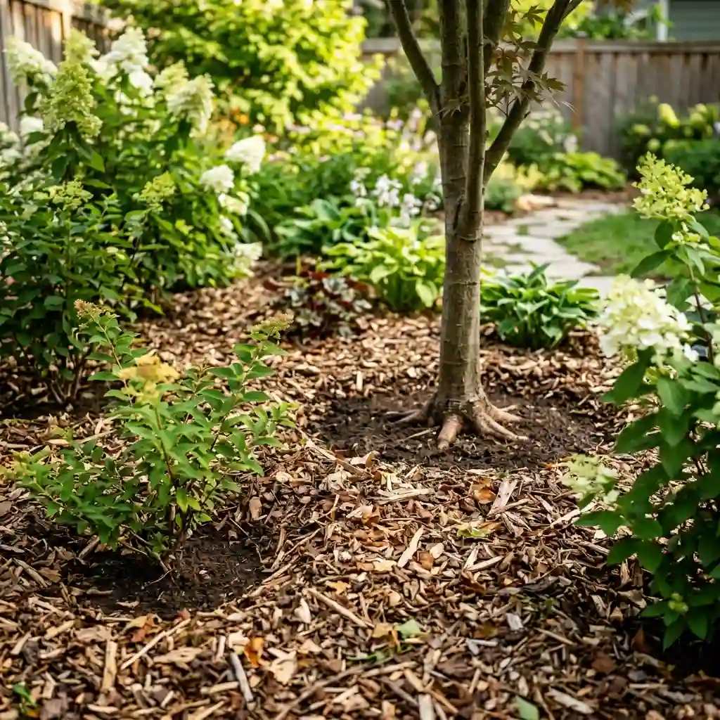 Use Organic Mulch to Protect Bare Soil